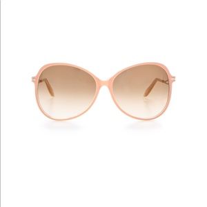 Victoria Beckham Butterfly Sunglasses- Blushed